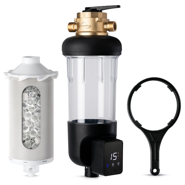 Ispring Jumbo Size Spin-Down Sediment Water Filter with Siliphos 50 Microns WSP50SL-ARJ-BP - main